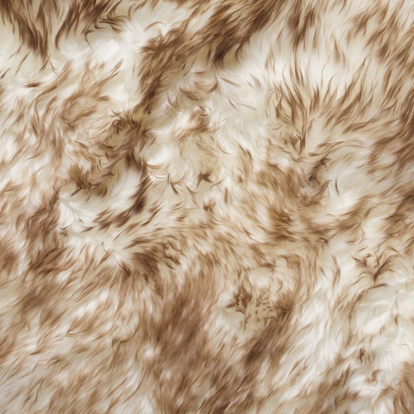 Bowron Sheepskins Longwool Double Sheepskin Rug Gold Star Eclipse Brown