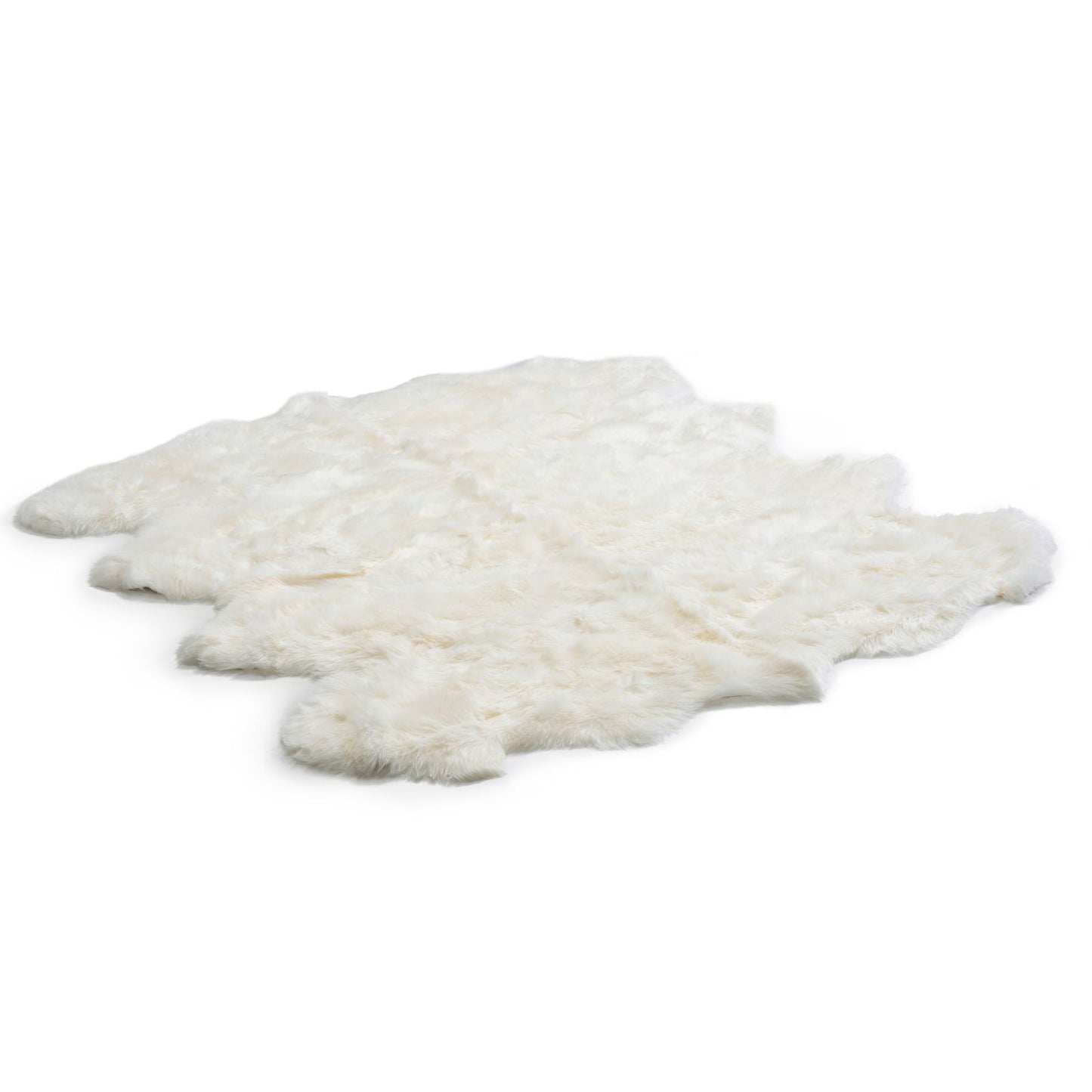 Bowron Sheepskins Longwool Octuple Sheepskin Rug Gold Star Ivory