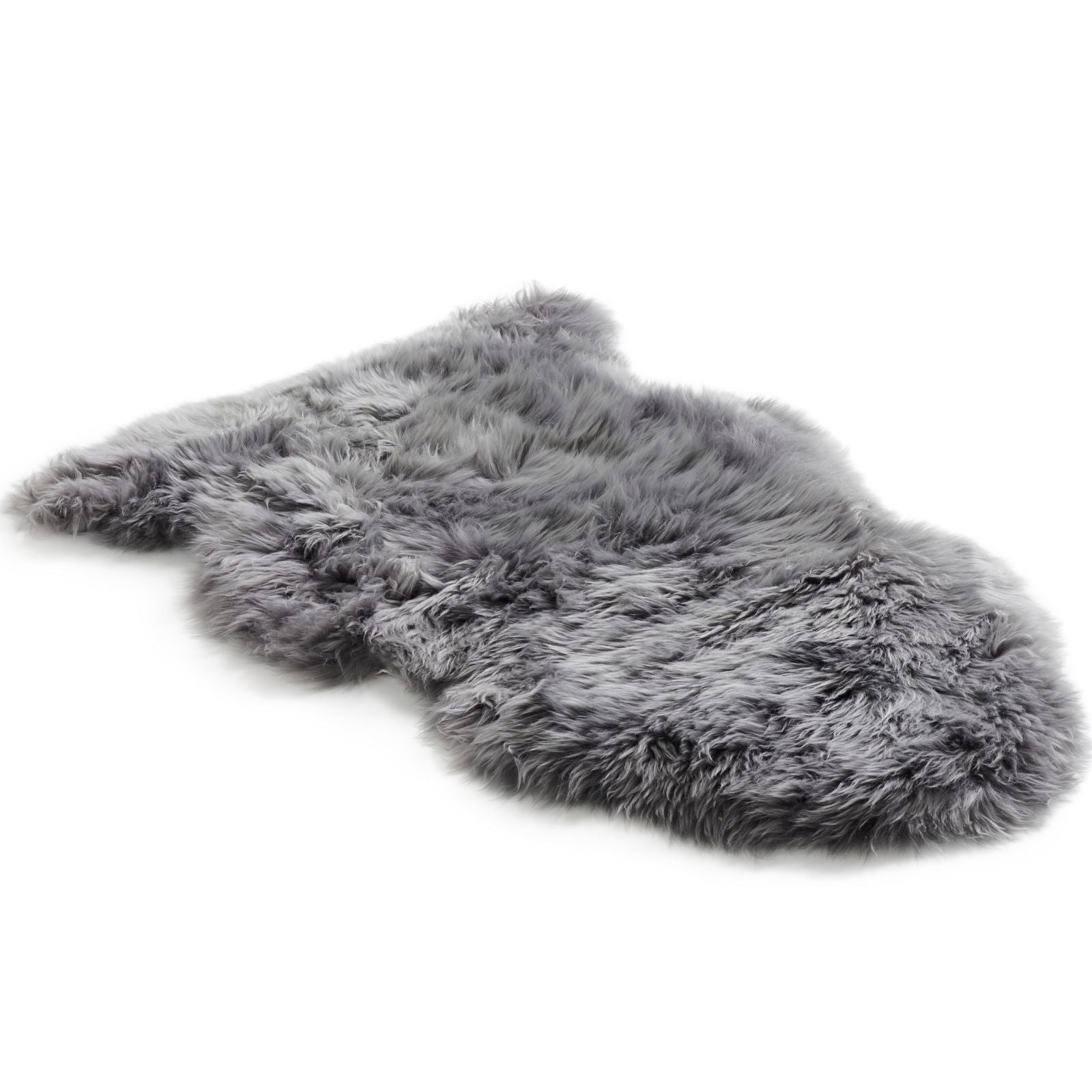 Bowron Sheepskins Longwool Single Sheepskin Rug Gold Star Dover Grey