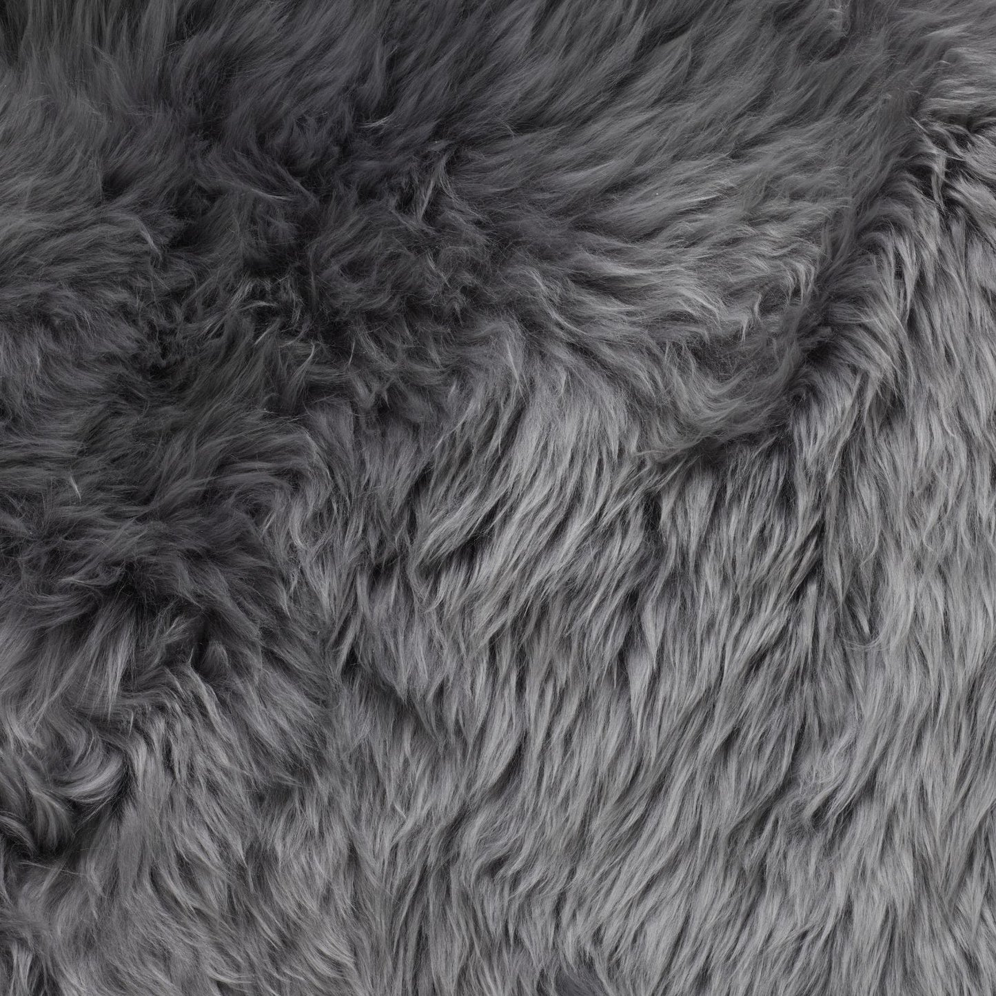 Bowron Sheepskins Longwool Single Sheepskin Rug Gold Star Dover Grey