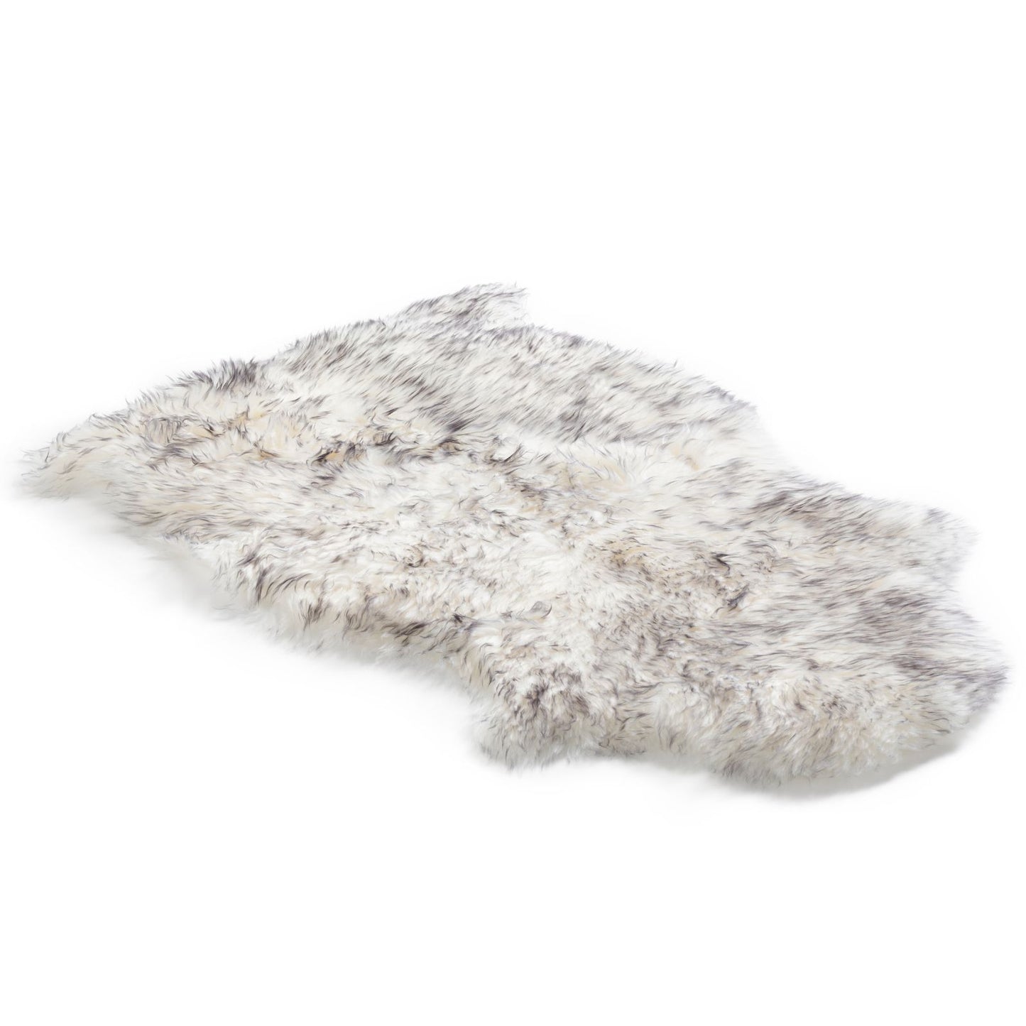 Bowron Sheepskins Longwool Single Sheepskin Rug Gold Star Twilight Grey