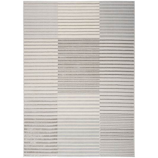 Nourison Brushstrokes Modern Rug BSK04 SILGY