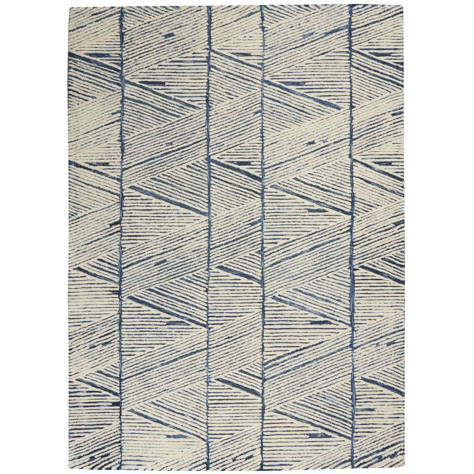 Nourison Colorado Modern Rug CLR01 WHTBL