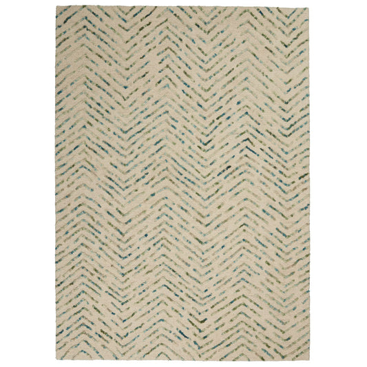 Nourison Colorado Modern Rug CLR02 IVGRE