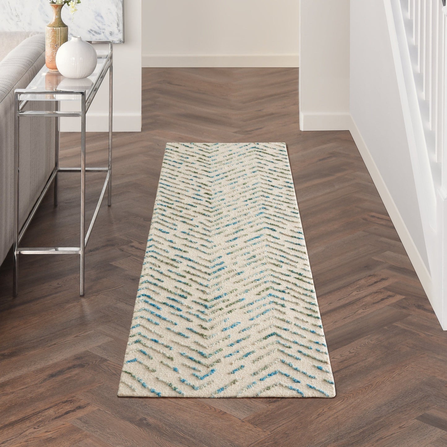 Nourison Colorado Modern Rug CLR02 IVGRE