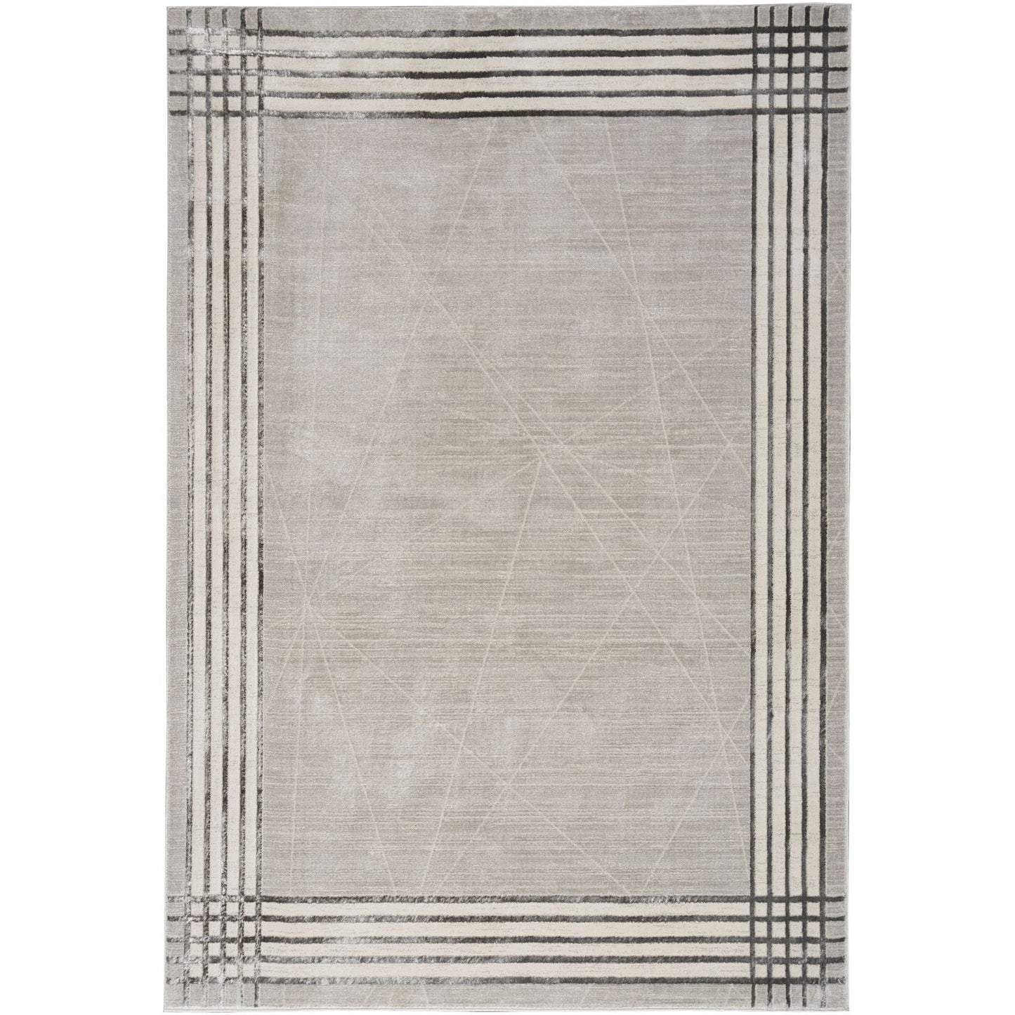 Nourison Desire Modern Rug DSR01 GRSIL