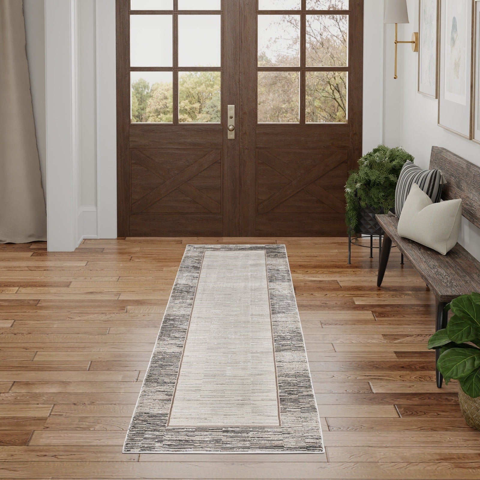 Nourison Desire Modern Rug DSR02 GRYBK