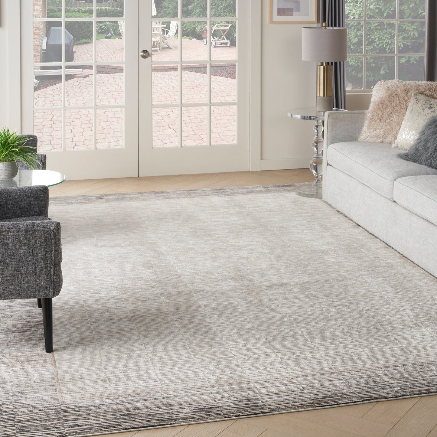 Nourison Desire Modern Rug DSR02 GRYBK