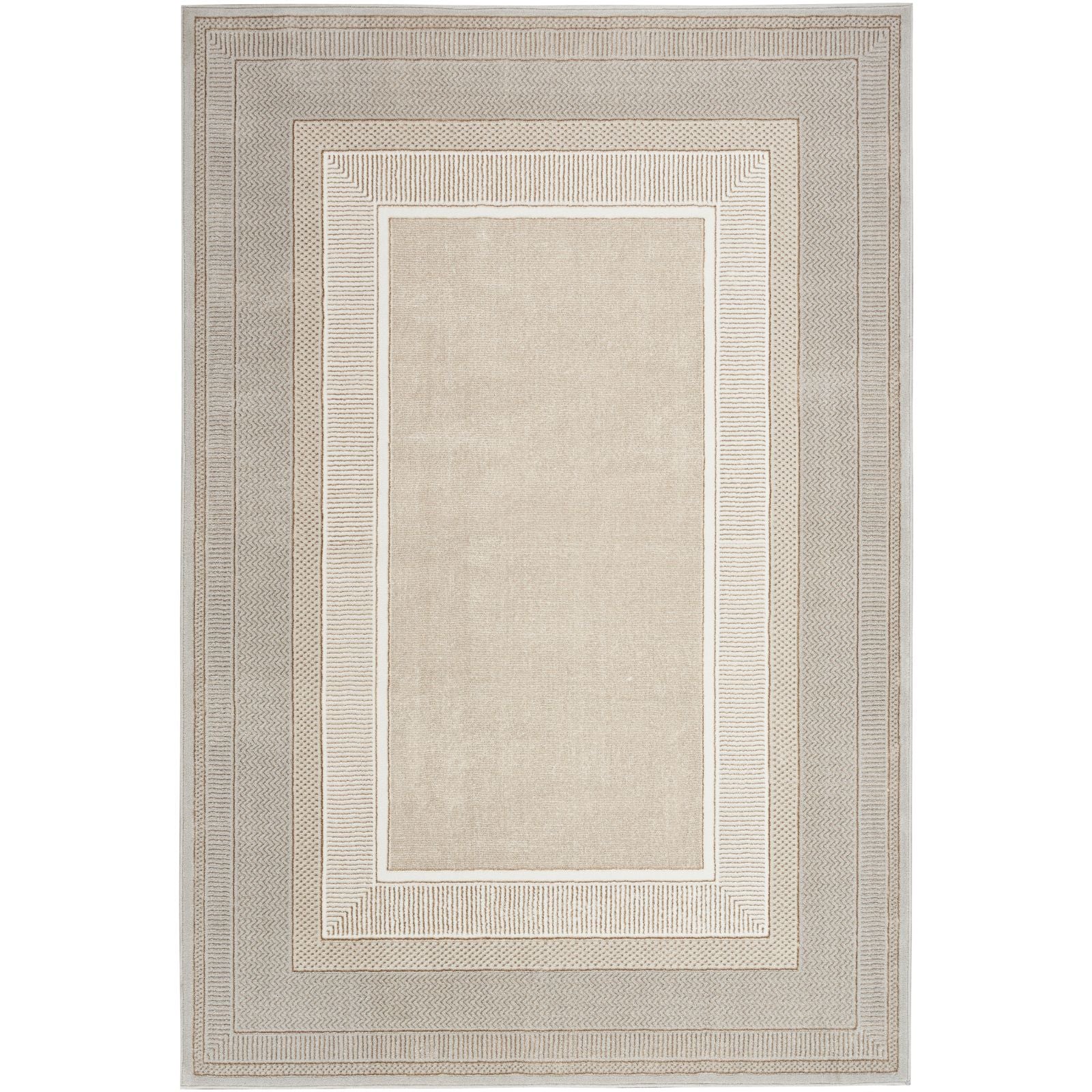 Nourison Glitz Modern Rug GLZ07 IVORY