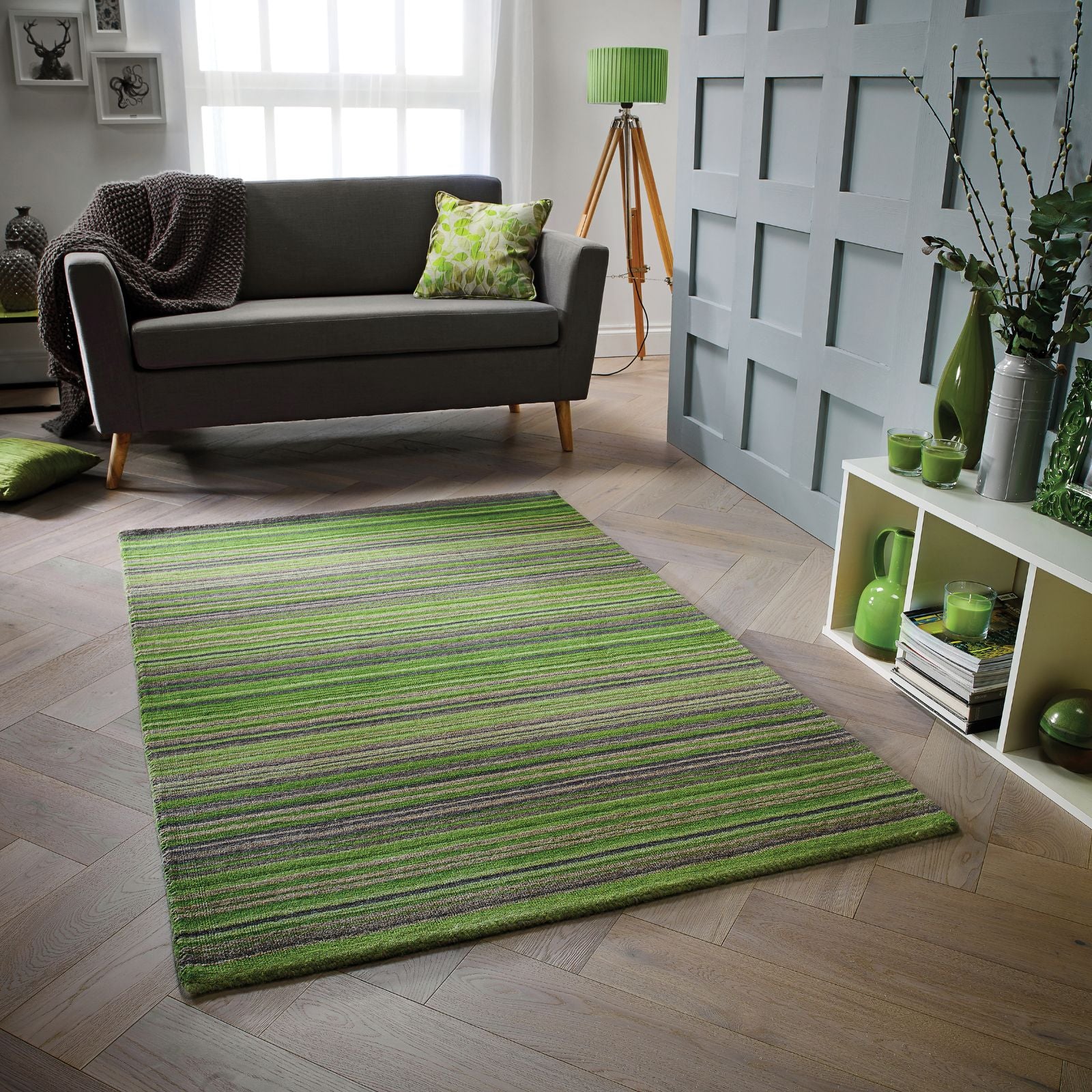 Oriental Weavers Carter Modern Rug Green