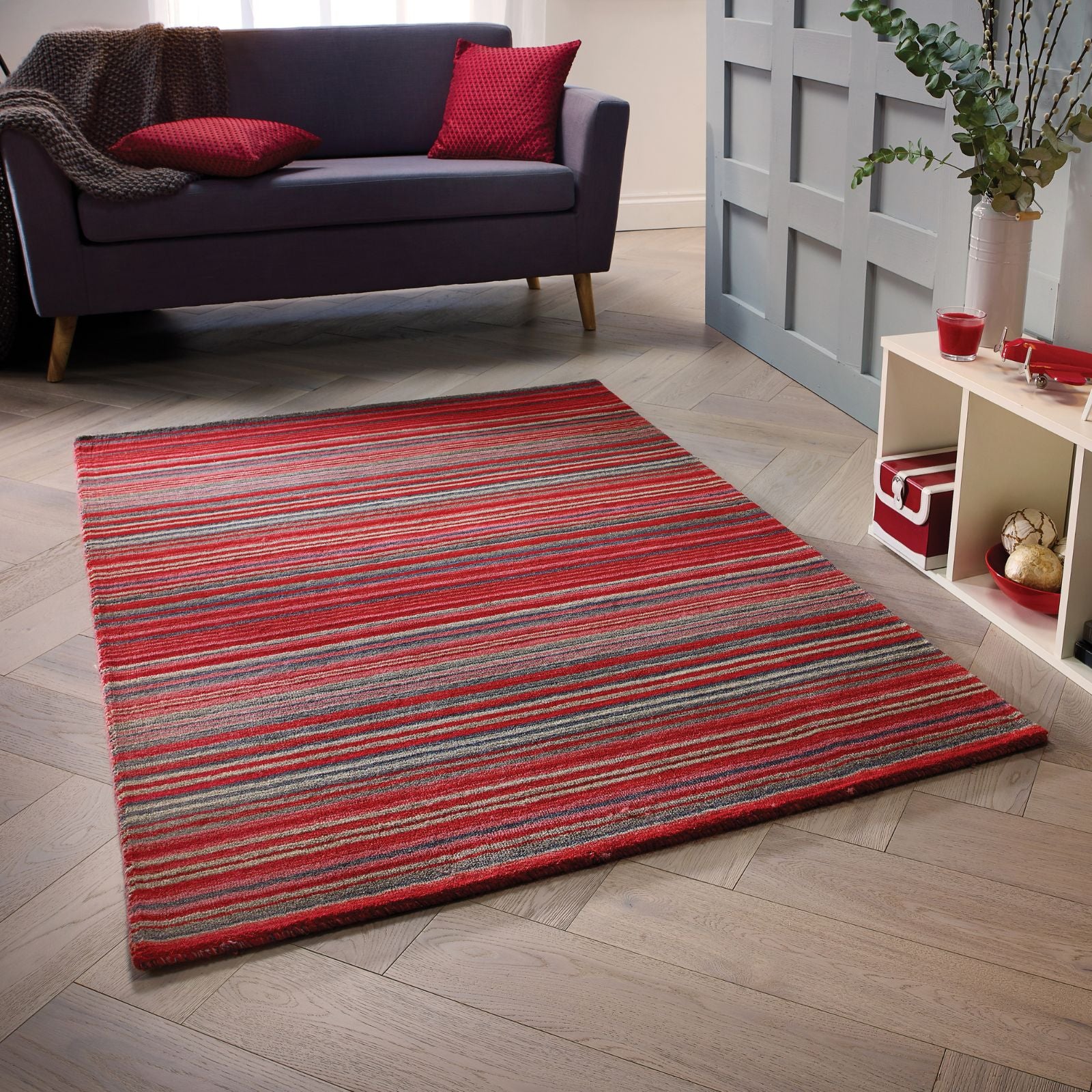 Oriental Weavers Carter Modern Rug Red