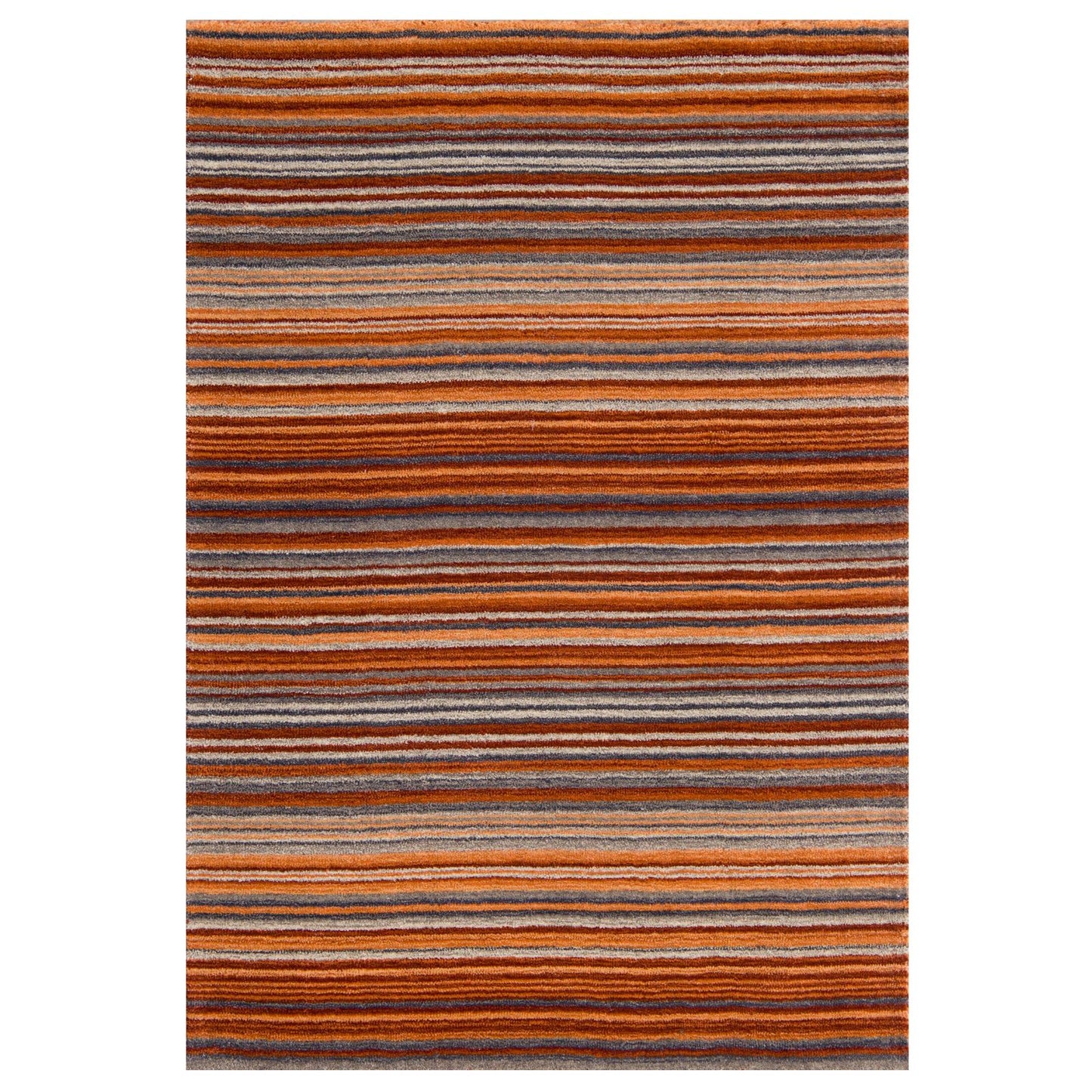 Oriental Weavers Carter Modern Rug Rust Orange