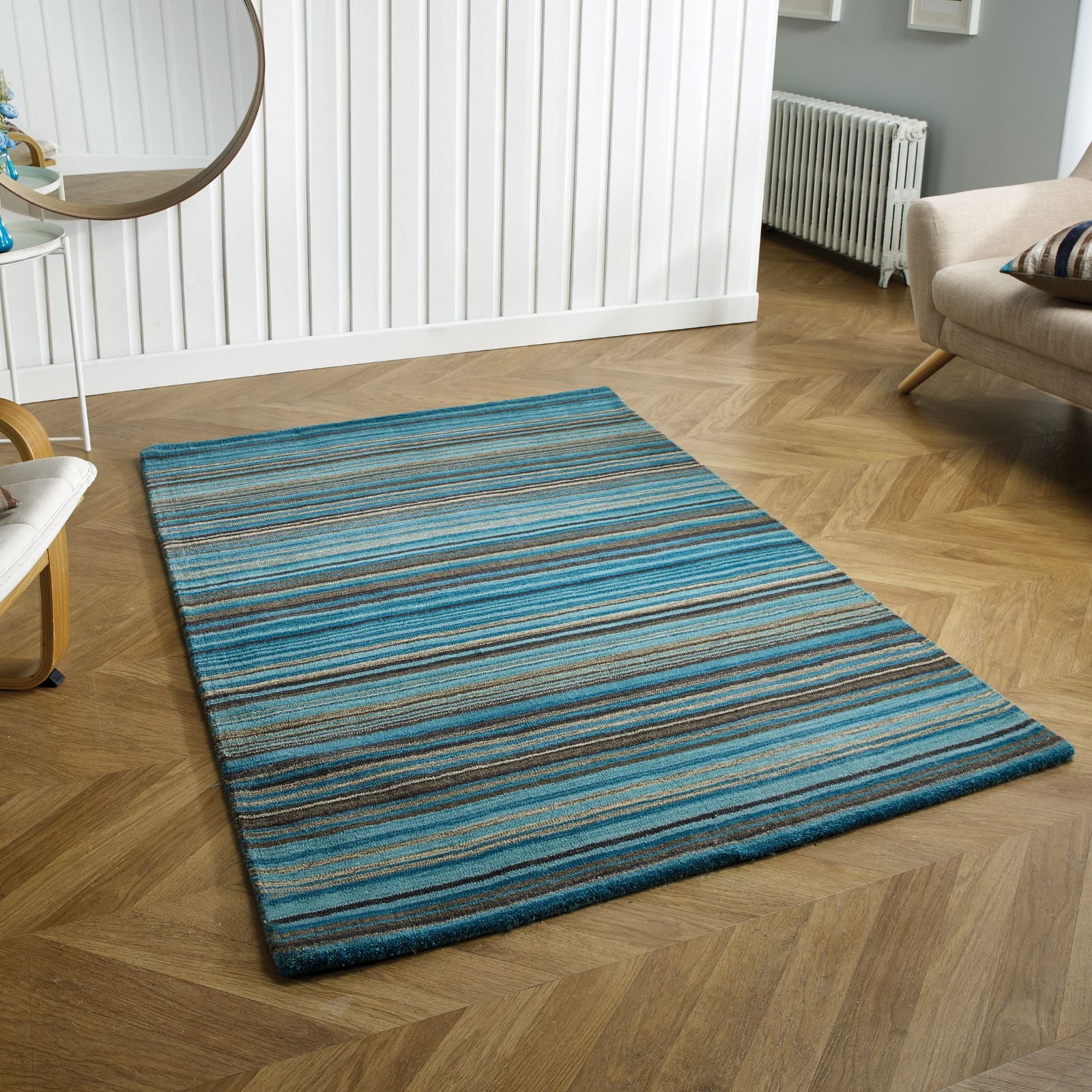 Oriental Weavers Carter Modern Rug Teal