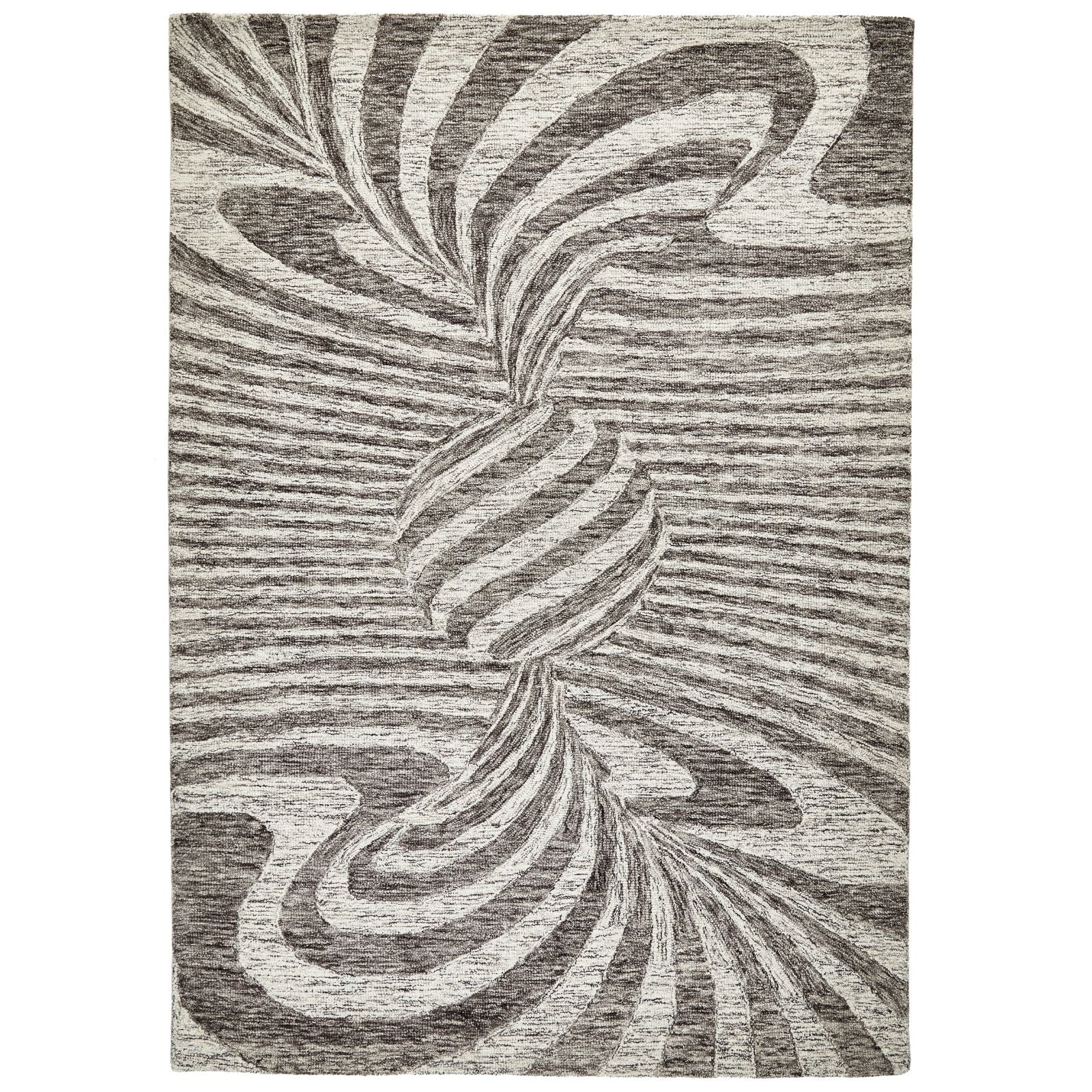 Oriental Weavers Elements Modern Rug Cycle Brown