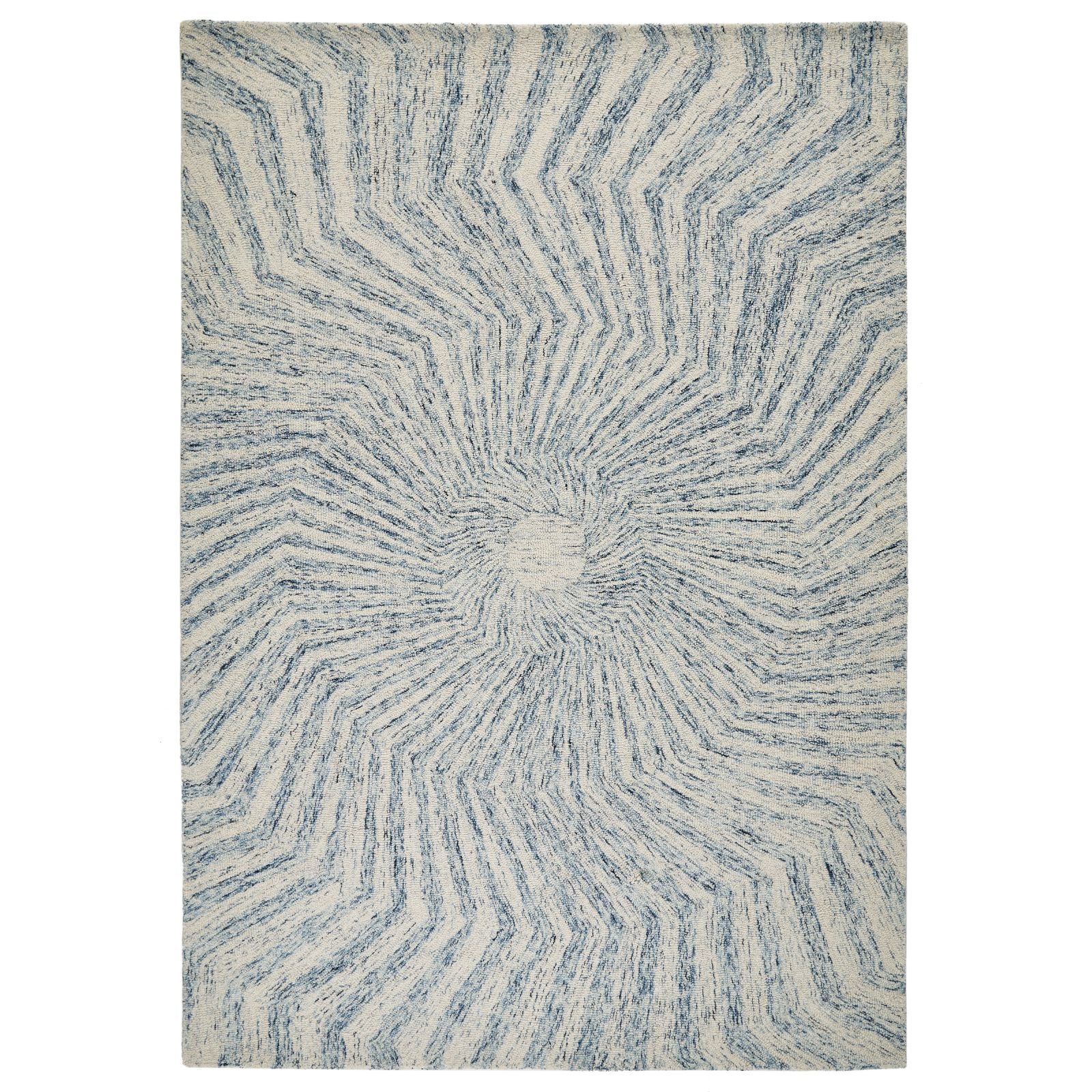 Oriental Weavers Elements Modern Rug Spiral Blue