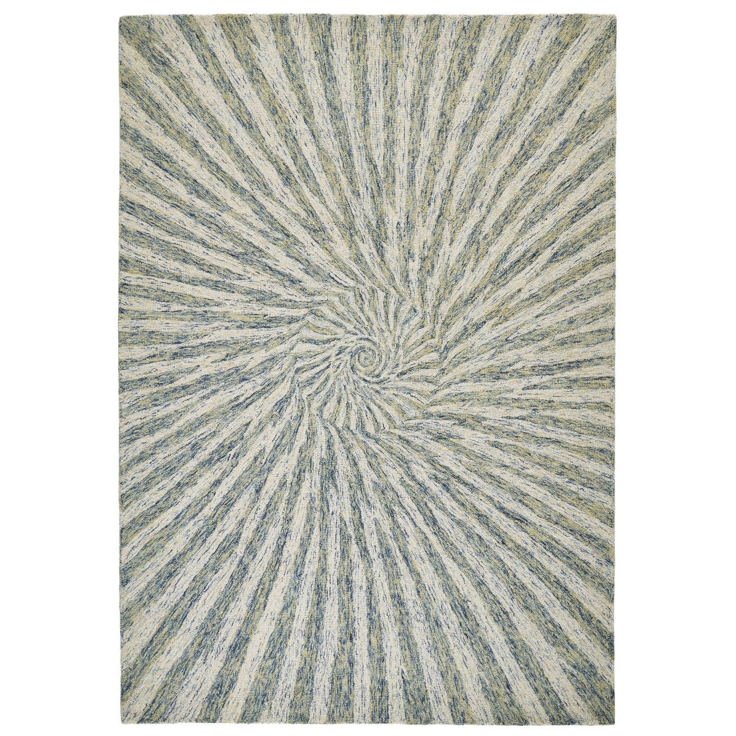 Oriental Weavers Elements Modern Rug Vortex Green