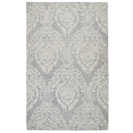 Oriental Weavers Hampton Tribal Rug Damask Grey Ivory