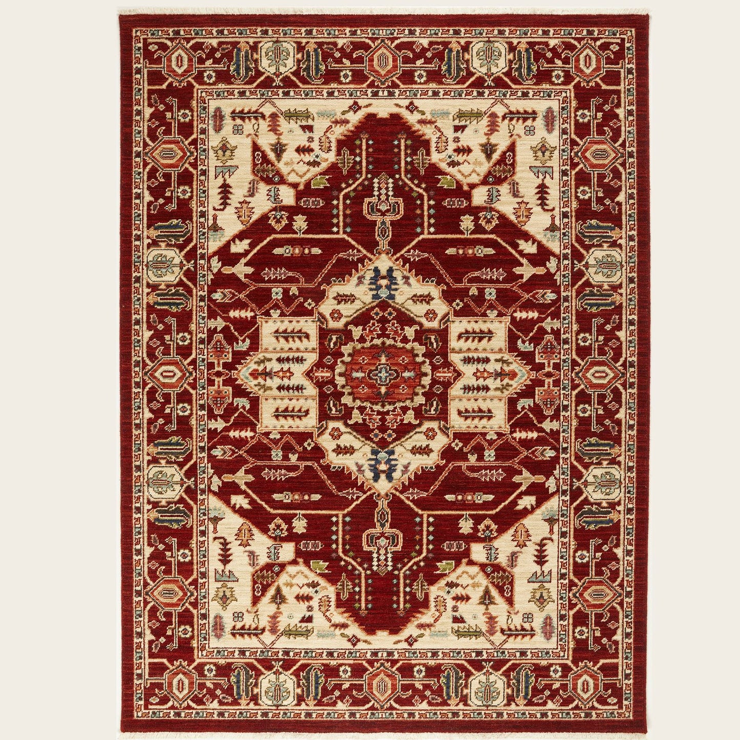 Oriental Weavers Nomad Traditional Rug 1801 X Multi