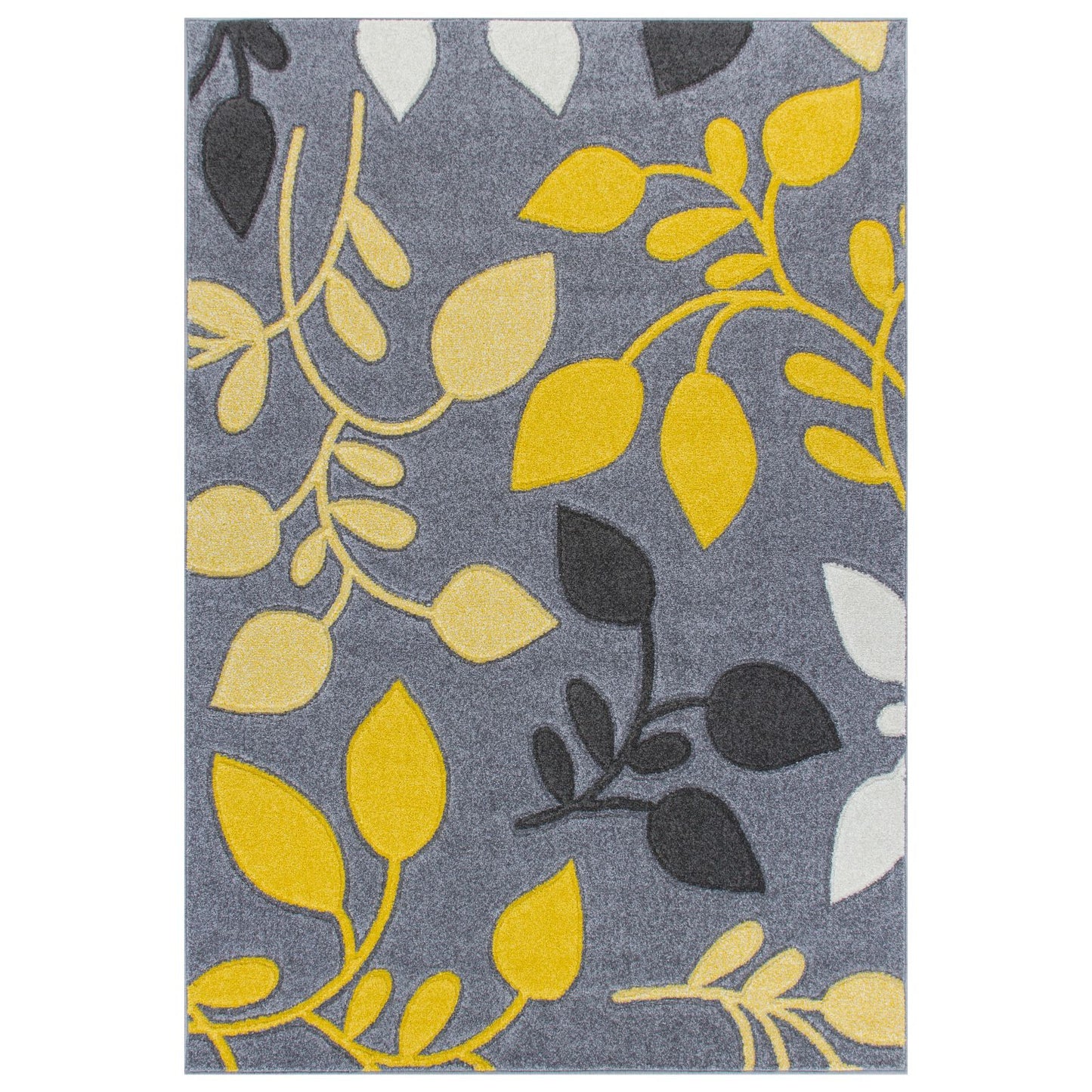 Oriental Weavers Portland Modern Rug 1096 1 Grey Cream Yellow