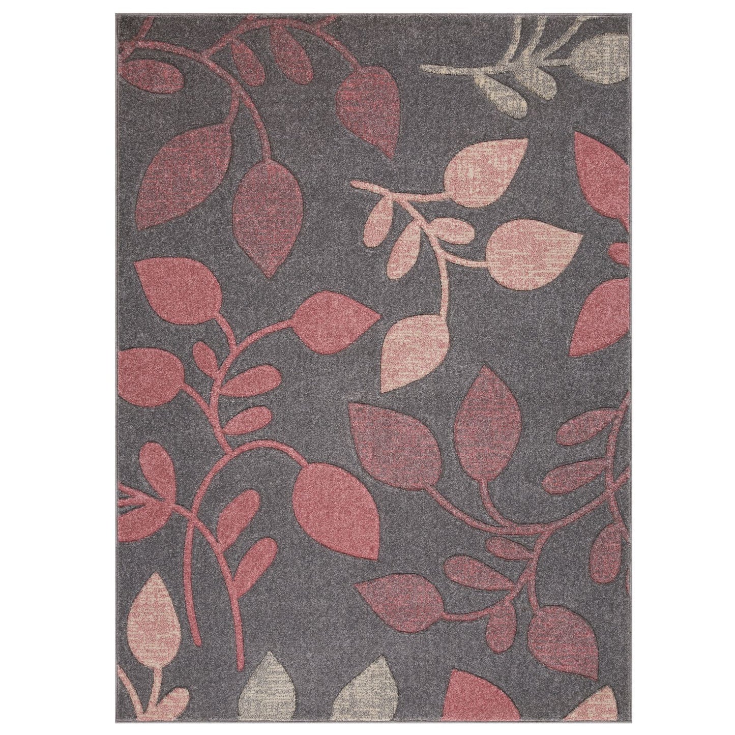 Oriental Weavers Portland Modern Rug 1096 V Pink Grey Cream