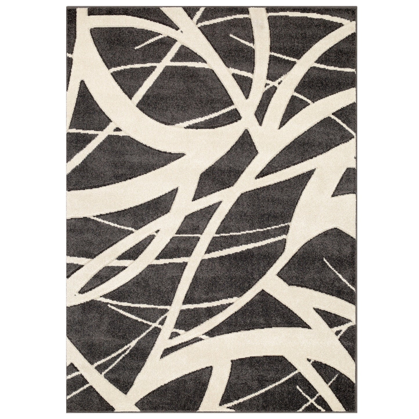 Oriental Weavers Portland Modern Rug 57 E Charcoal Cream