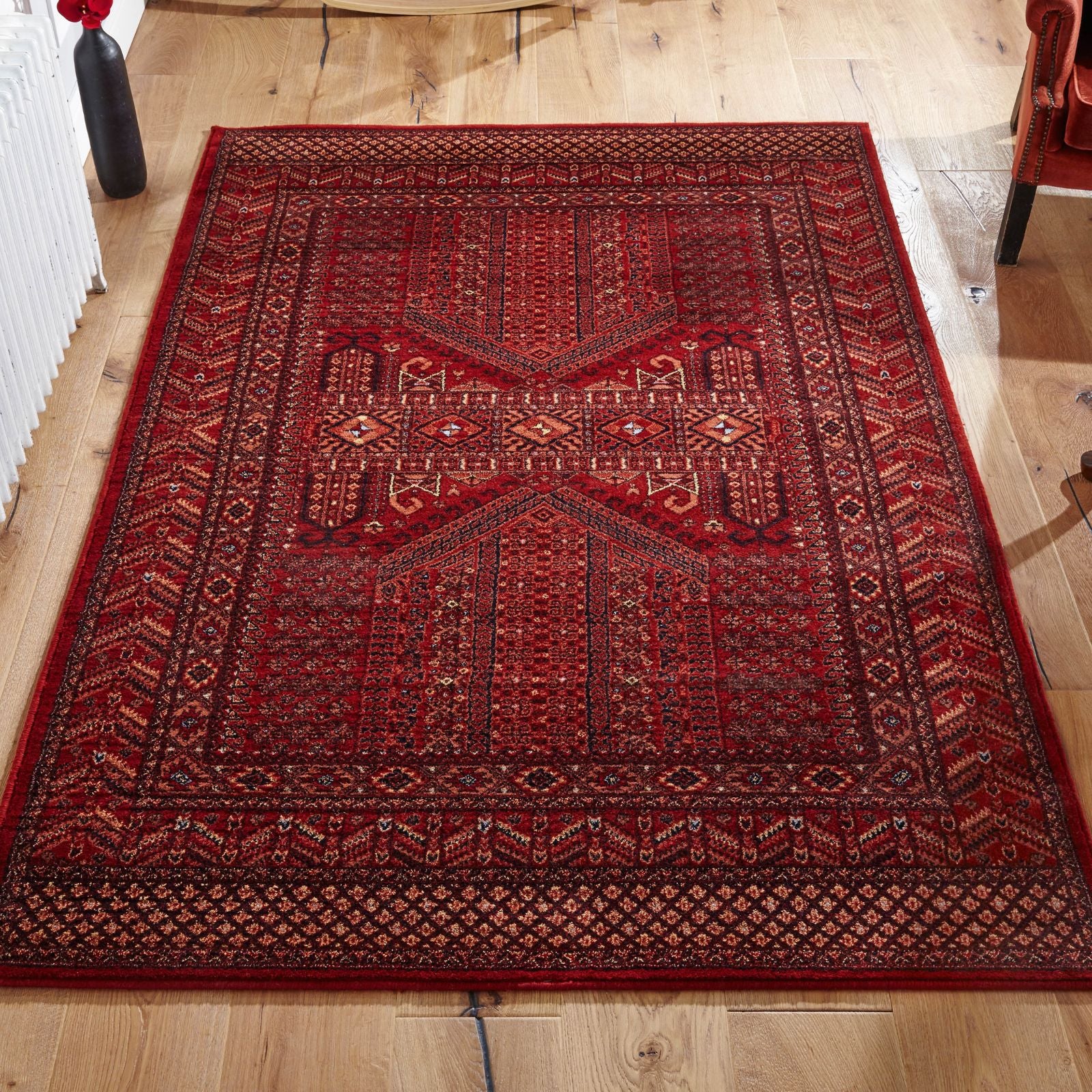 Oriental Weavers Royal Classic Traditional Rug 635 R Red