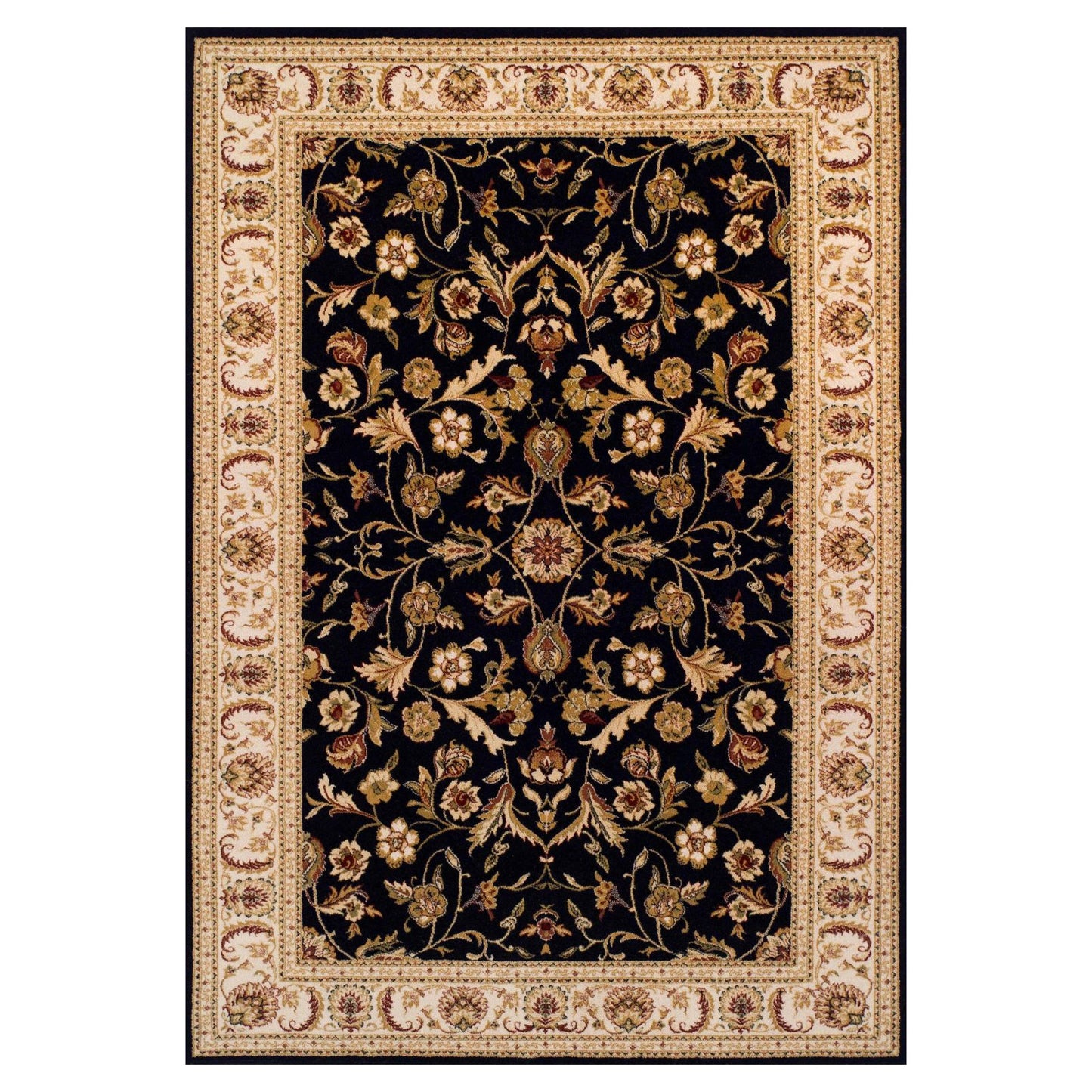 Oriental Weavers Royal Classic Traditional Rug 636 B Black