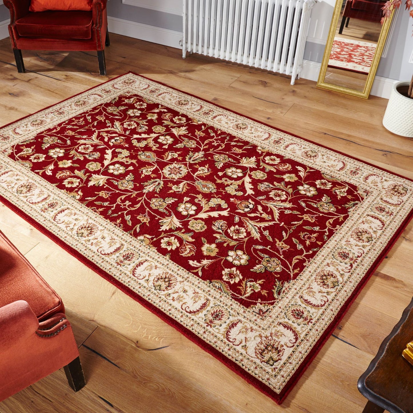 Oriental Weavers Royal Classic Traditional Rug 636 R Red