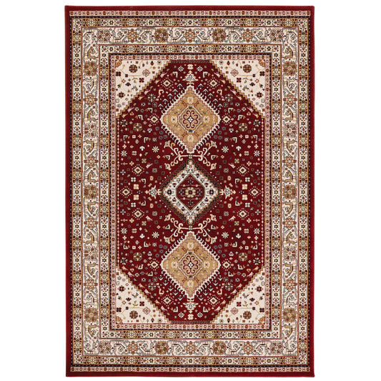 Oriental Weavers Royal Classic Traditional Rug 93 R Red