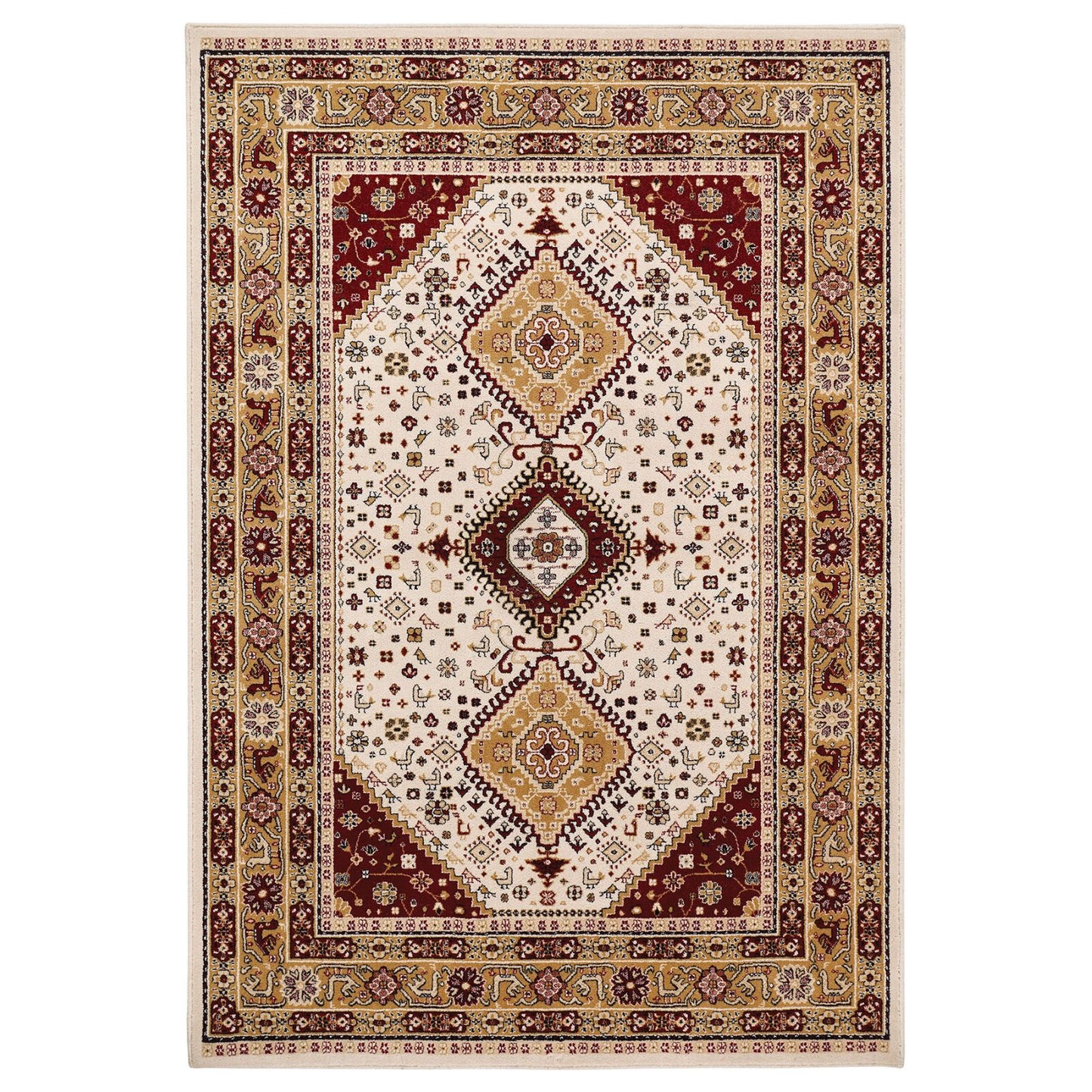 Oriental Weavers Royal Classic Traditional Rug 93 W Cream