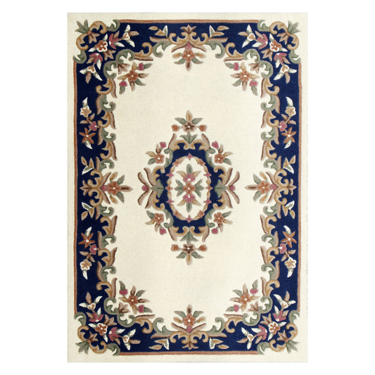 Oriental Weavers Royal Traditional Rug Cream Blue