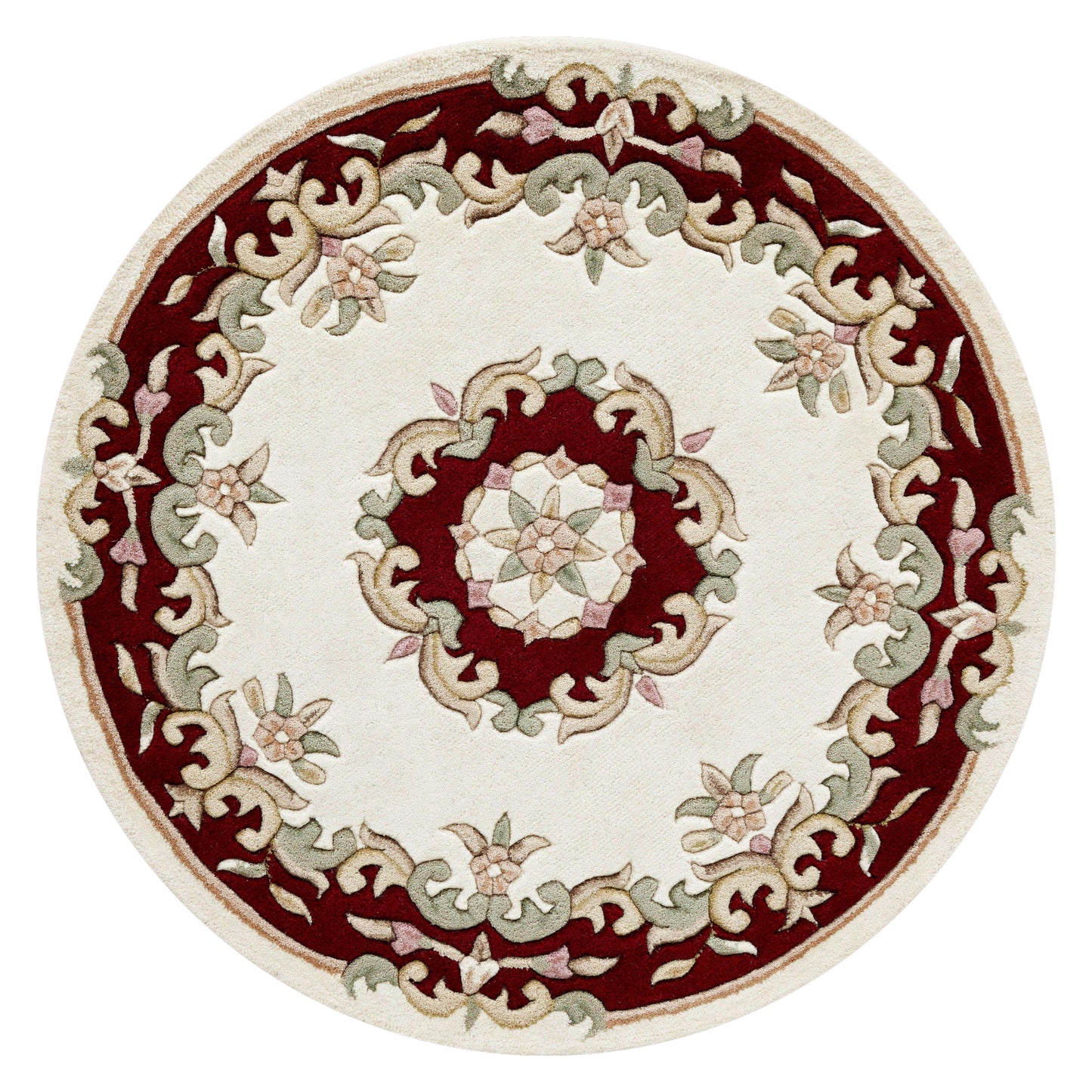 Oriental Weavers Royal Traditional Rug Cream Red