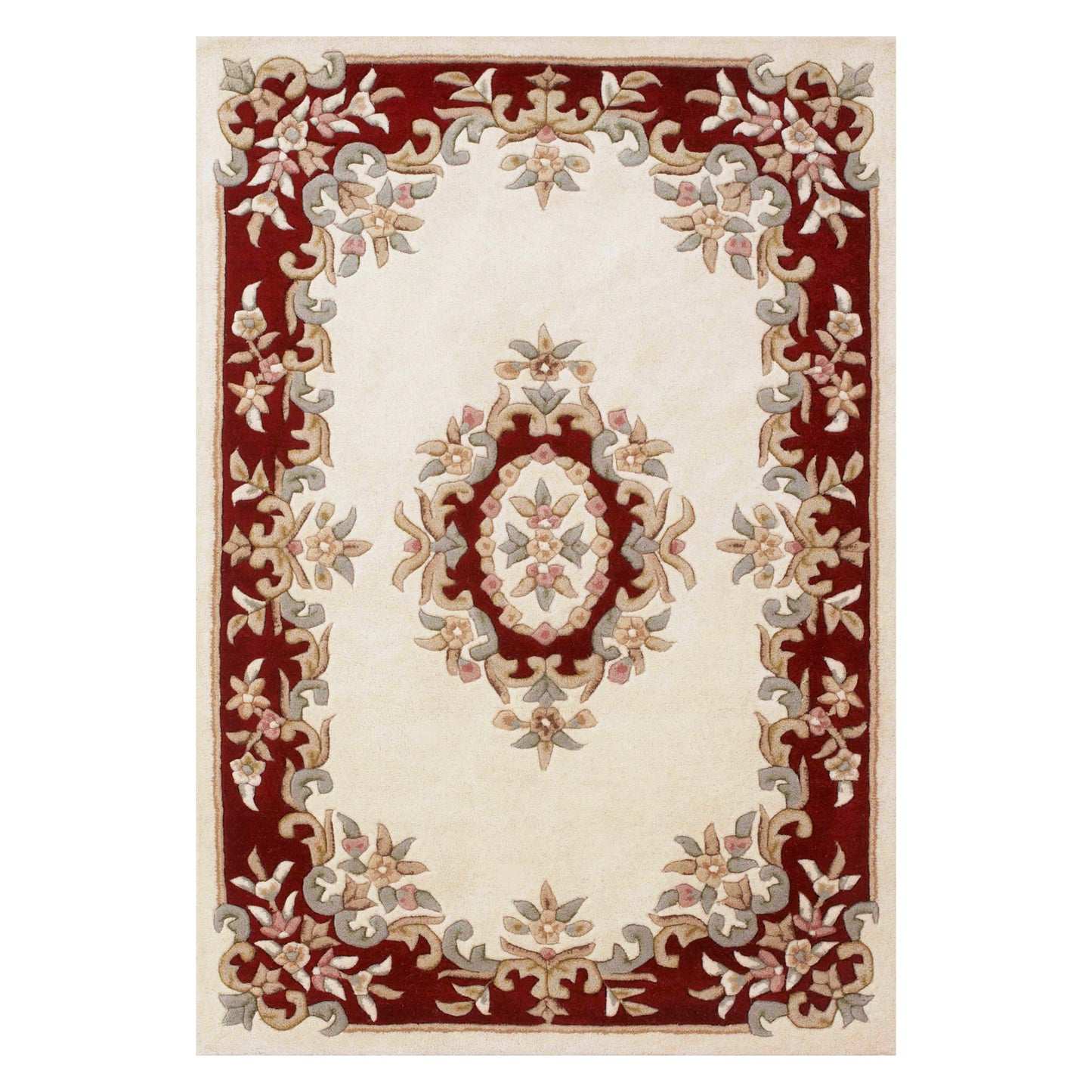 Oriental Weavers Royal Traditional Rug Cream Red