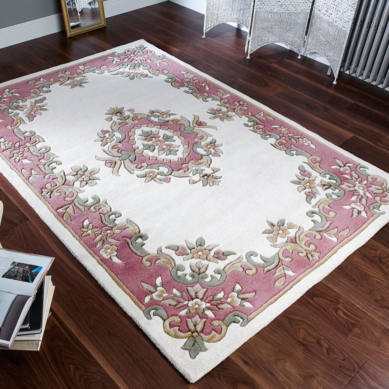 Oriental Weavers Royal Traditional Rug Cream Rose