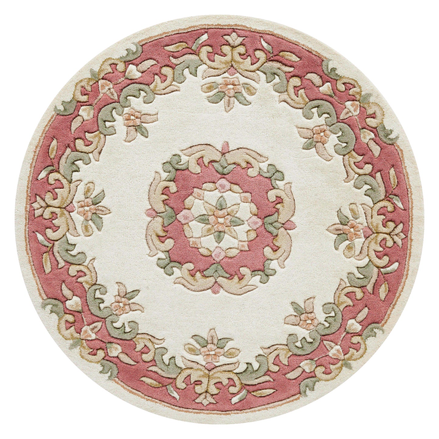 Oriental Weavers Royal Traditional Rug Cream Rose