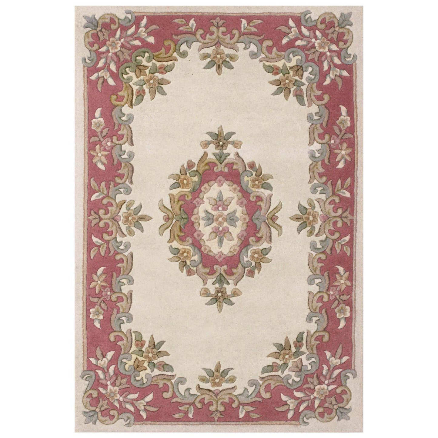 Oriental Weavers Royal Traditional Rug Cream Rose