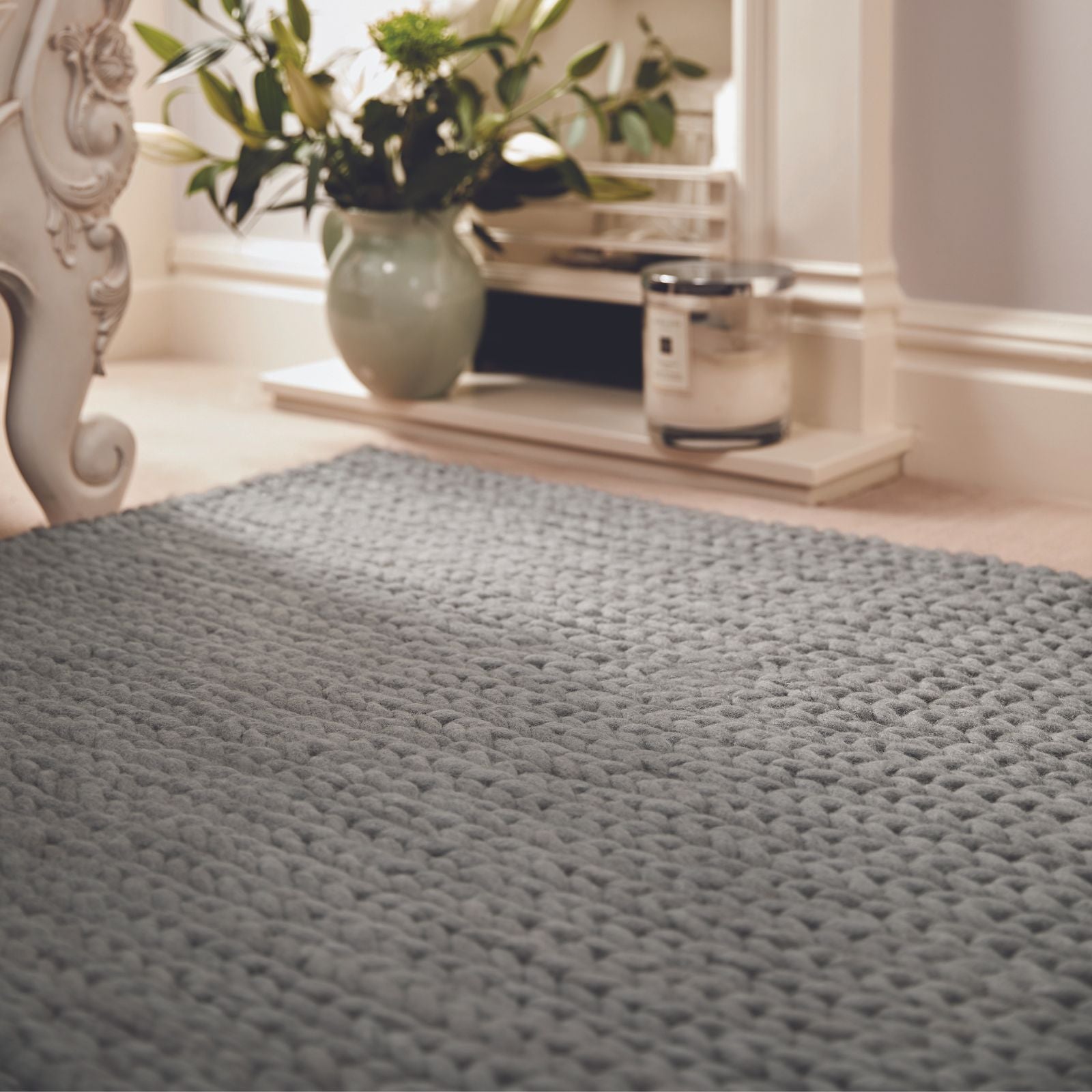 Rug Guru Fusion Modern Rug Dove Grey